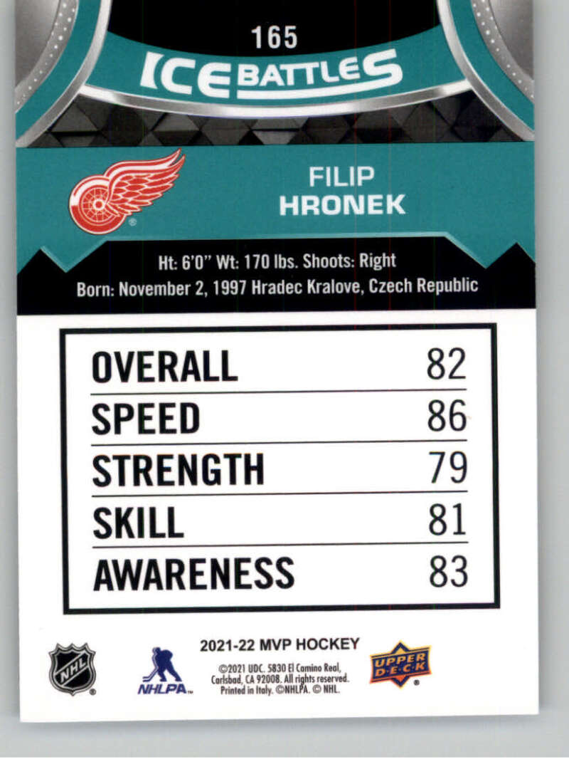 2021-22 Upper Deck MVP ICE BATTLES NHL Hockey Trading Cards Pick From List - Bild 330 von 500