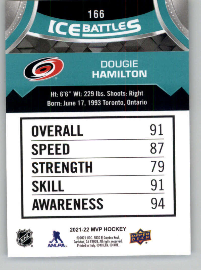 2021-22 Upper Deck MVP ICE BATTLES NHL Hockey Trading Cards Pick From List - Bild 332 von 500