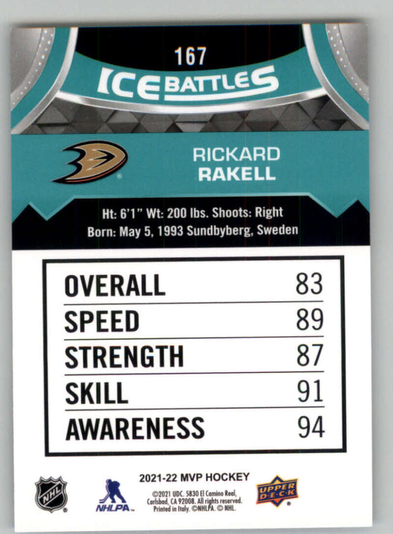 2021-22 Upper Deck MVP ICE BATTLES NHL Hockey Trading Cards Pick From List - Bild 334 von 500