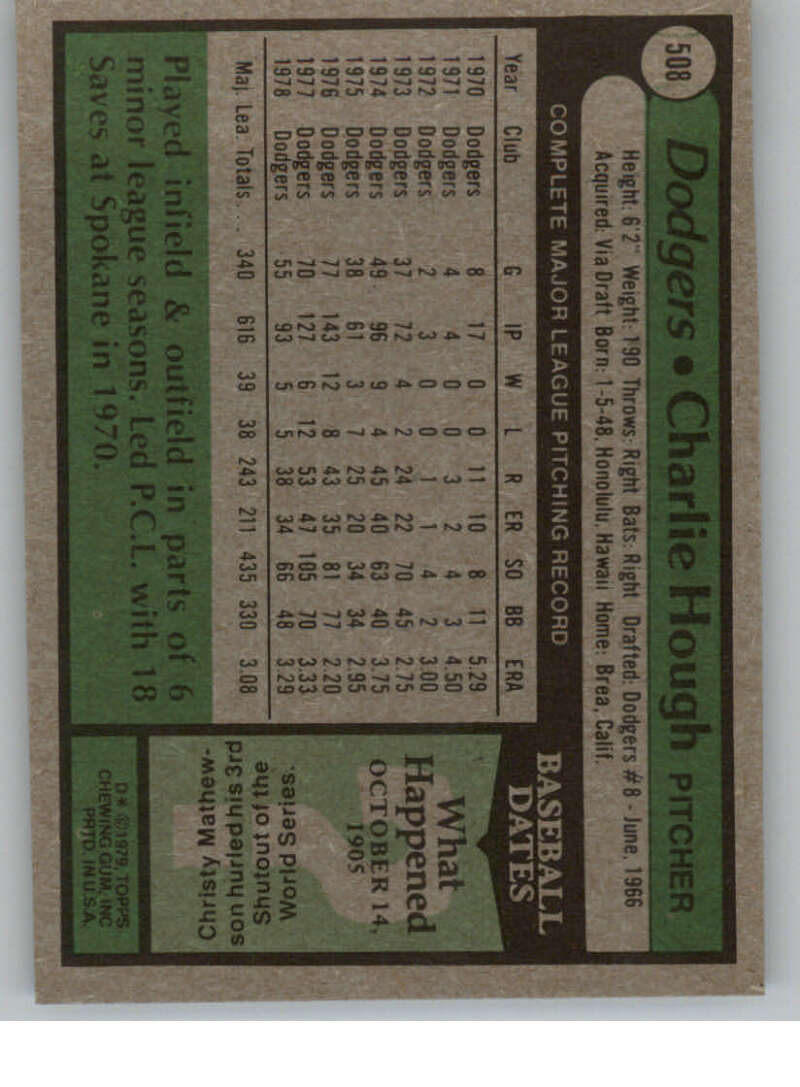 1979 Topps MLB Baseball Cards Set Break One (See Photo) Pick From