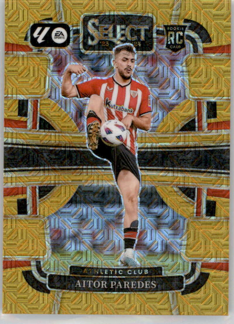 2023-24 Panini La Liga Select Soccer Gold Mojo PRIZMS Cards Pick