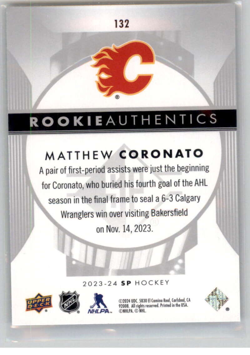 2023-24 Upper Deck SP Hockey Foilboard Rookies/Authentic Profiles Pick From List - Picture 8 of 14