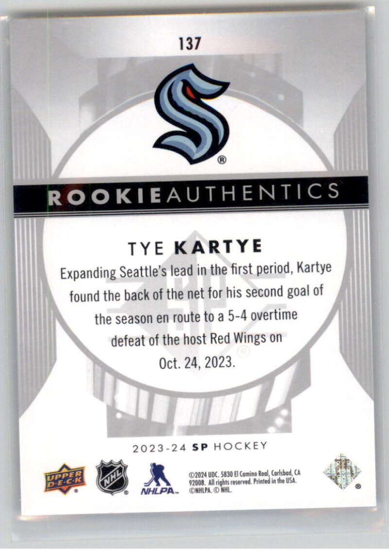2023-24 Upper Deck SP Hockey Foilboard Rookies/Authentic Profiles Pick From List - Picture 12 of 14