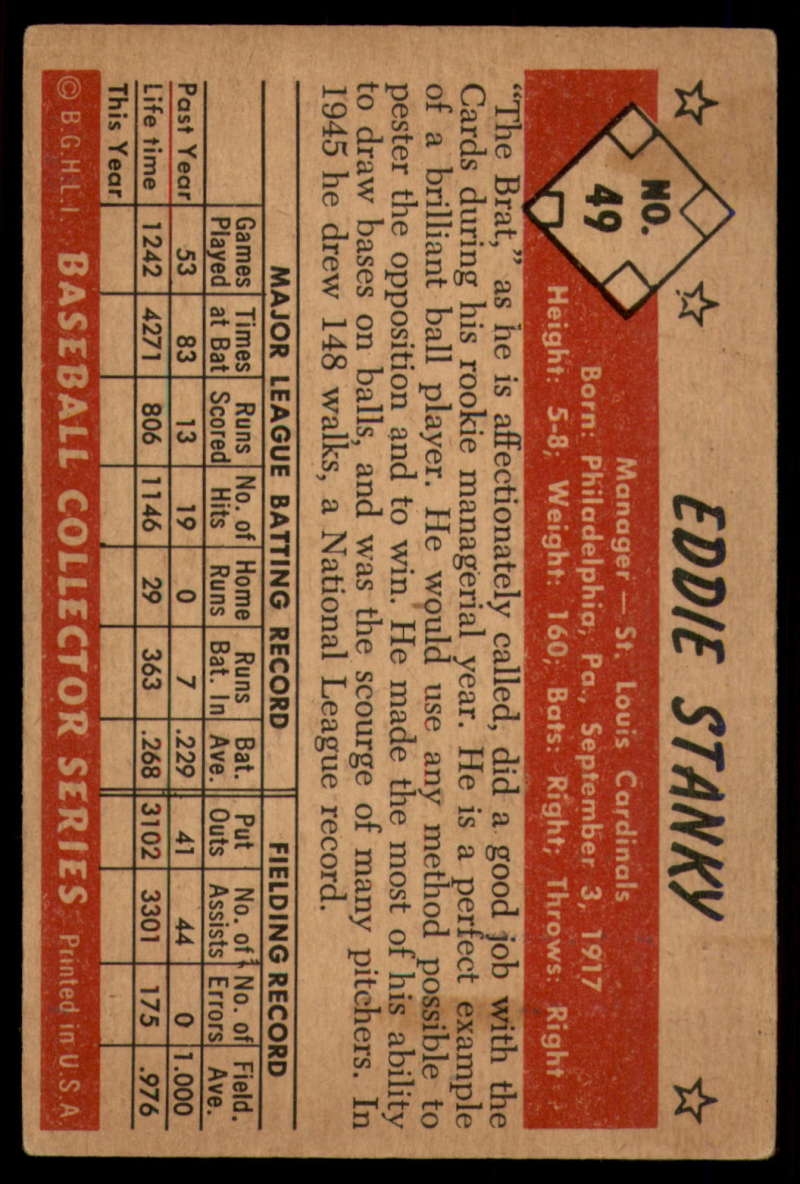 1953 Bowman Color Baseball #1 - 160 Complete Your Set-You Pick The Card - Picture 95 of 215
