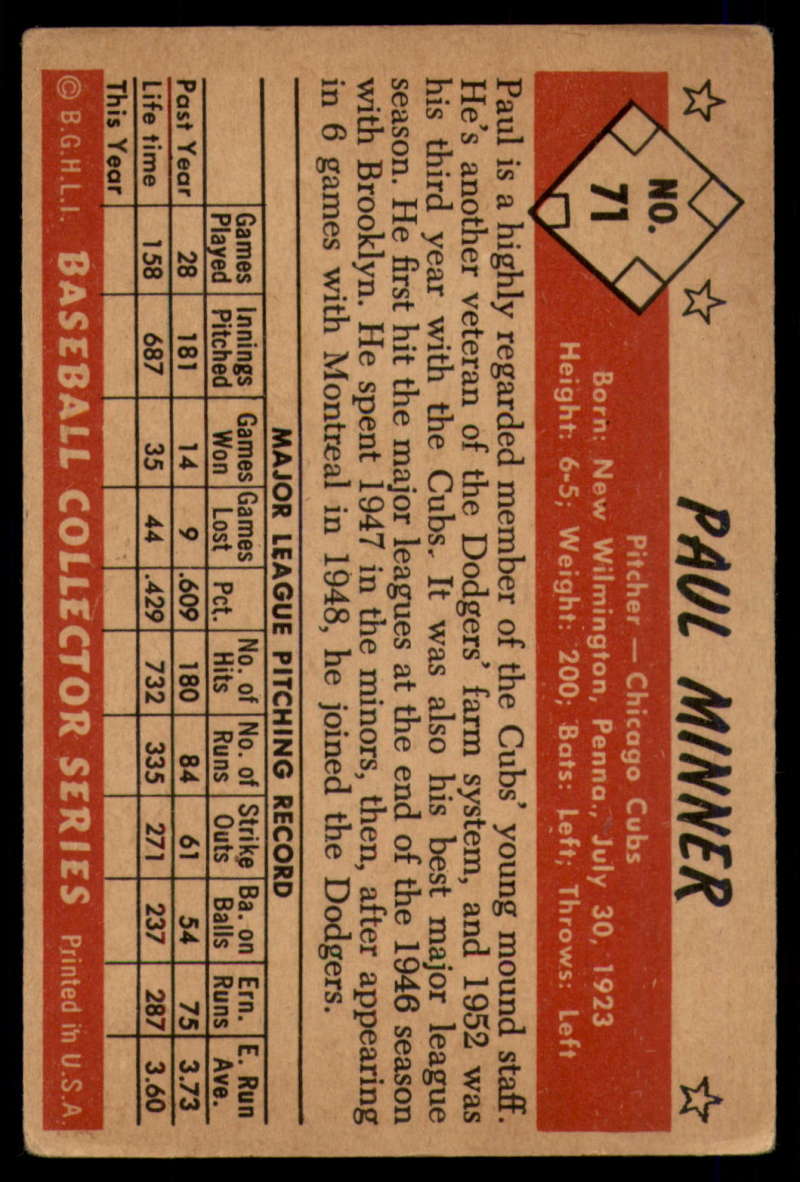 1953 Bowman Color Baseball #1 - 160 Complete Your Set-You Pick The Card - Picture 123 of 215