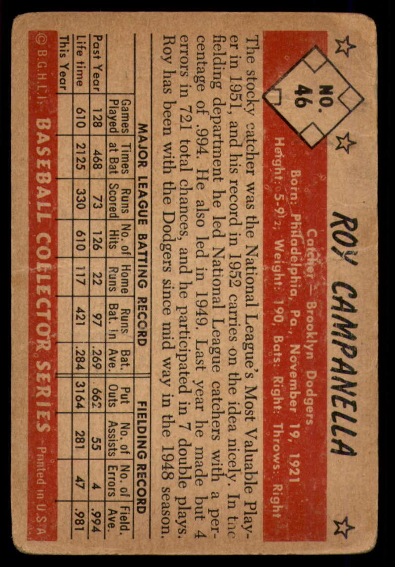 1953 Bowman Color Baseball #1 - 160 Complete Your Set-You Pick The Card - Picture 93 of 215