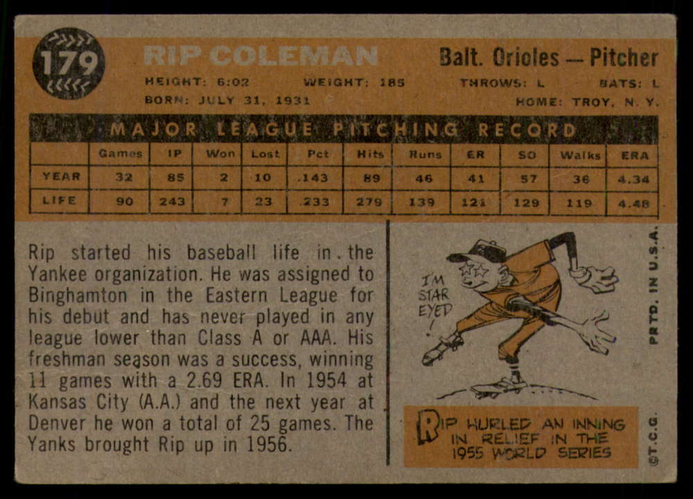 1960 Topps Baseball #91 to #180 - Complete your set - Pick your card - Picture 447 of 455