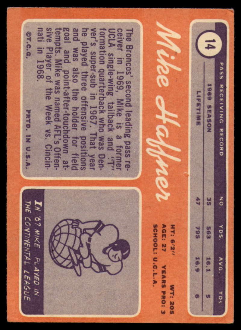 1970 Topps Football #1 to #89 - Complete your set - Pick your card - Picture 77 of 475