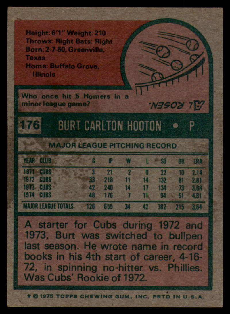 1975 Topps Baseball #166 - #259 - Complete your set - Pick your card - Picture 87 of 451