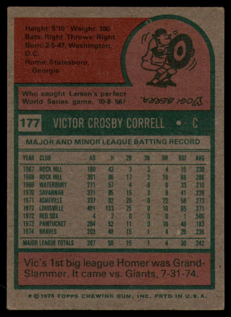 1975 Topps Baseball #166 - #259 - Complete your set - Pick your card - Picture 99 of 451