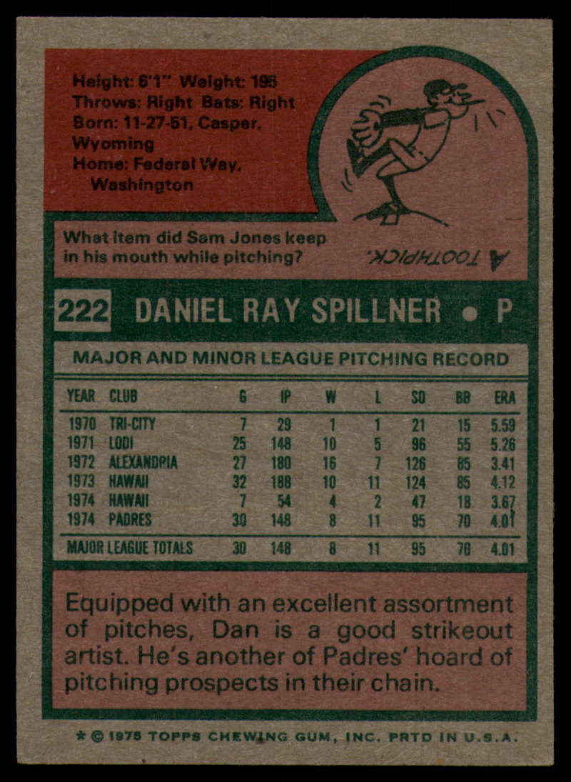 1975 Topps Baseball #166 - #259 - Complete your set - Pick your card - Picture 261 of 451