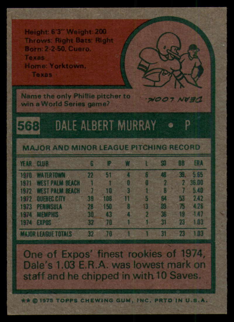 1975 Topps Baseball #516 - #585 - Complete your set - Pick your card - Picture 345 of 489