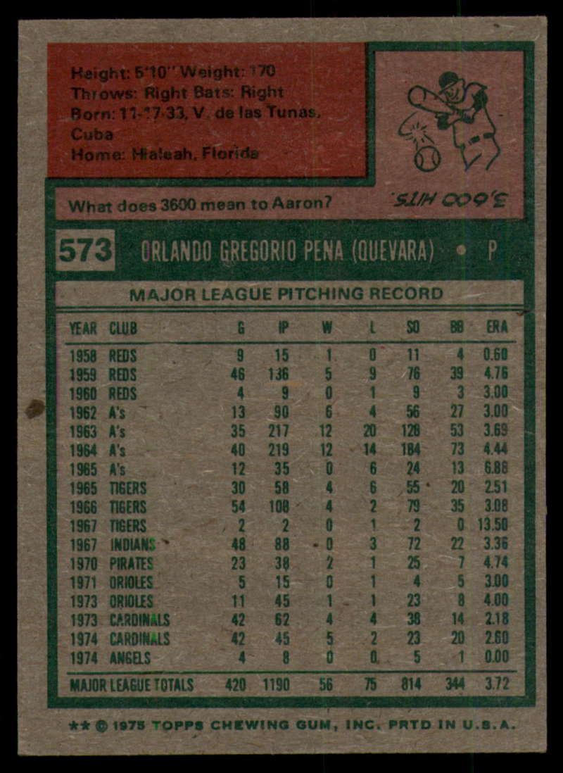 1975 Topps Baseball #516 - #585 - Complete your set - Pick your card - Picture 393 of 489