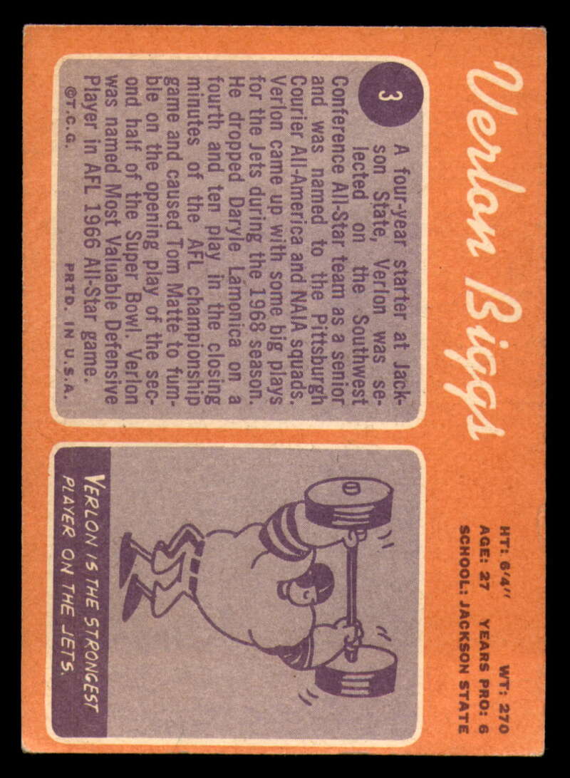 1970 Topps Football #1 to #89 - Complete your set - Pick your card - Picture 11 of 475