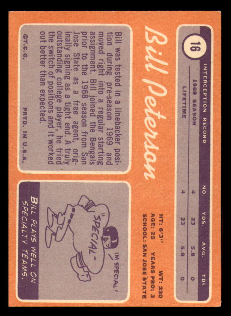 1970 Topps Football #1 to #89 - Complete your set - Pick your card - Picture 95 of 475