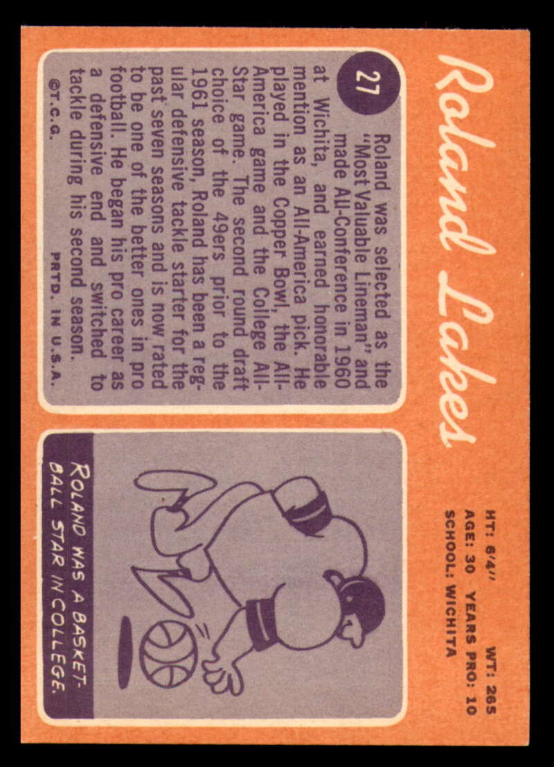 1970 Topps Football #1 to #89 - Complete your set - Pick your card - Picture 159 of 475