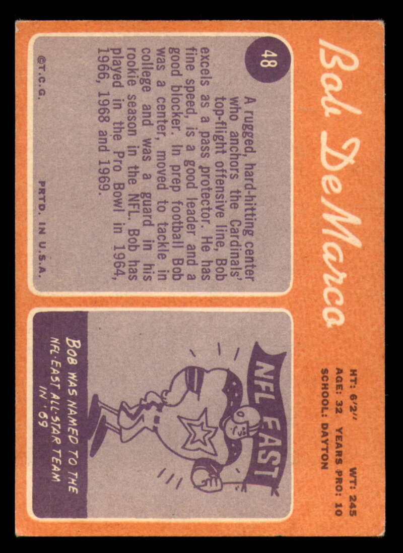 1970 Topps Football #1 to #89 - Complete your set - Pick your card - Picture 279 of 475