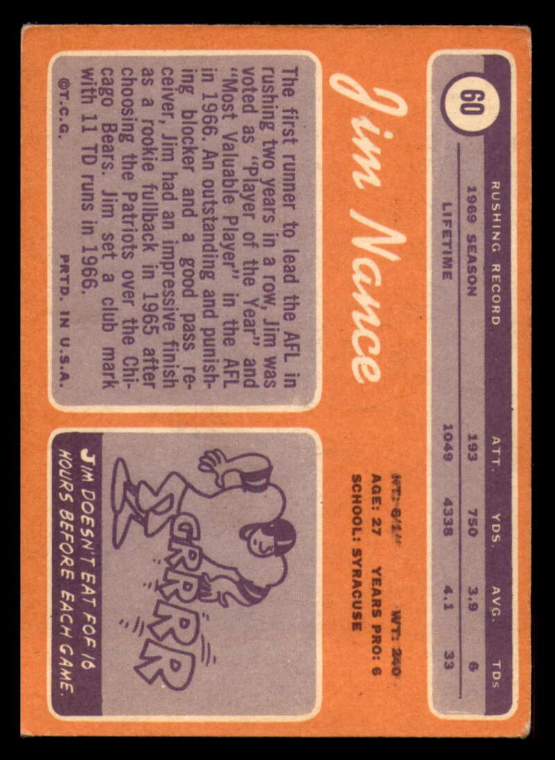 1970 Topps Football #1 to #89 - Complete your set - Pick your card - Picture 335 of 475