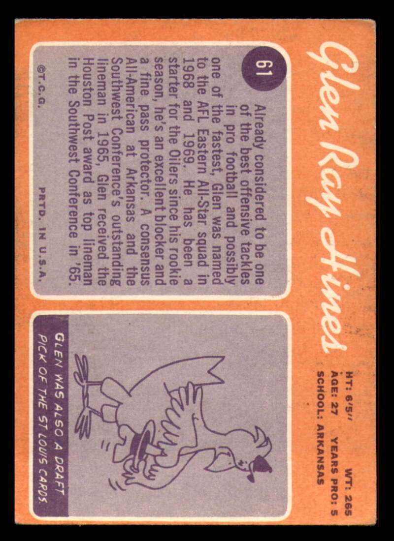 1970 Topps Football #1 to #89 - Complete your set - Pick your card - Picture 341 of 475