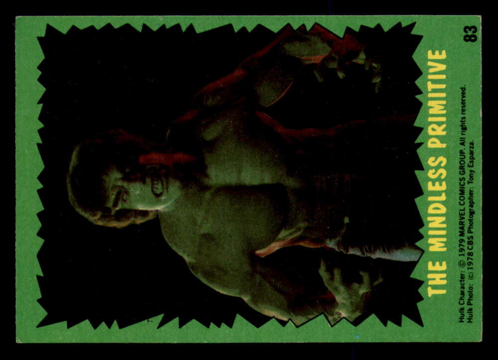 1979 Topps Incredible Hulk - Complete your set - Pick your card - Picture 182 of 193