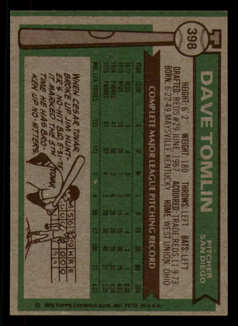 1976 Topps Baseball #391 to #450 - Complete your set - Pick your card - Picture 57 of 465