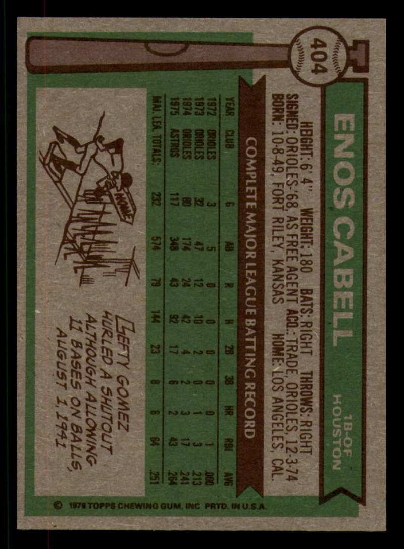 1976 Topps Baseball #391 to #450 - Complete your set - Pick your card - Picture 121 of 465