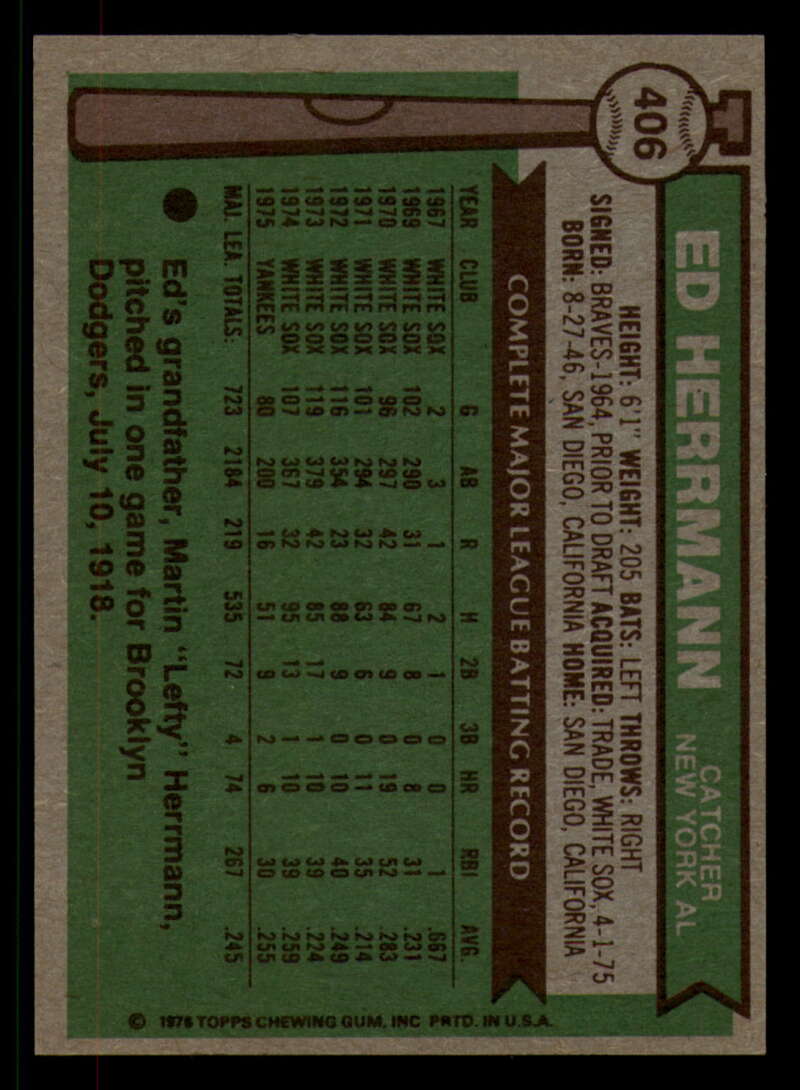 1976 Topps Baseball #391 to #450 - Complete your set - Pick your card - Picture 129 of 465