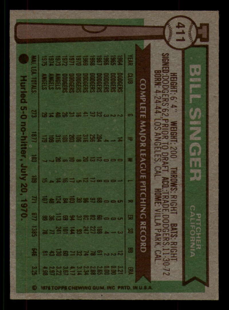 1976 Topps Baseball #391 to #450 - Complete your set - Pick your card - Picture 173 of 465