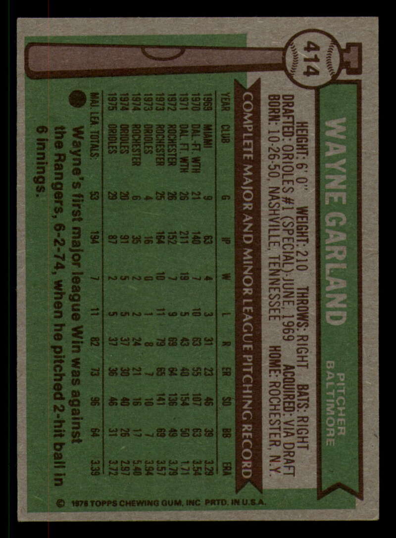 1976 Topps Baseball #391 to #450 - Complete your set - Pick your card - Picture 199 of 465