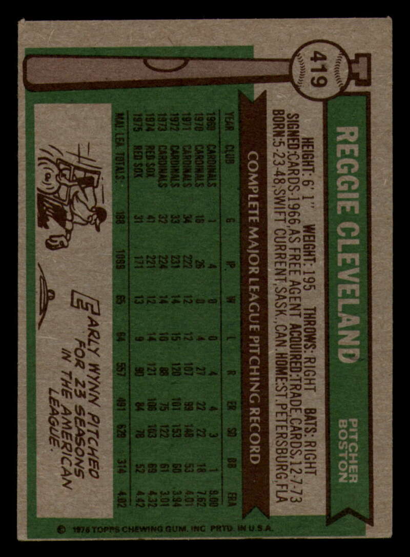 1976 Topps Baseball #391 to #450 - Complete your set - Pick your card - Picture 241 of 465