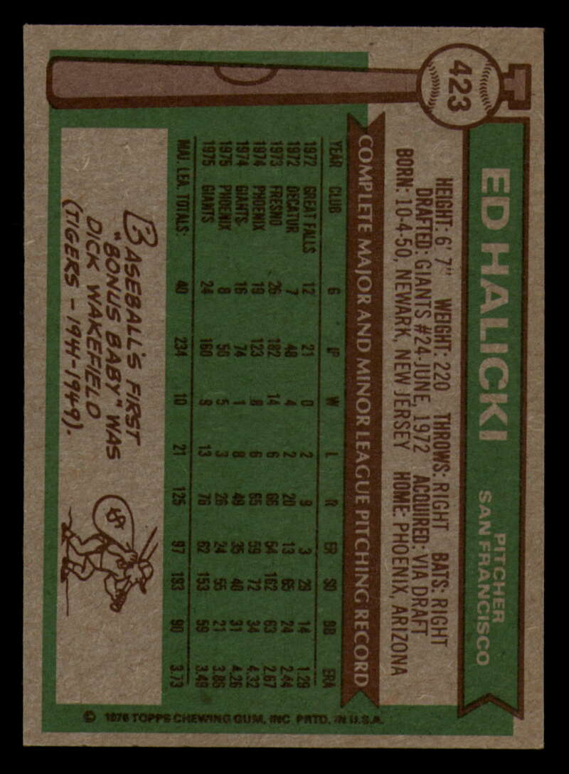 1976 Topps Baseball #391 to #450 - Complete your set - Pick your card - Picture 257 of 465