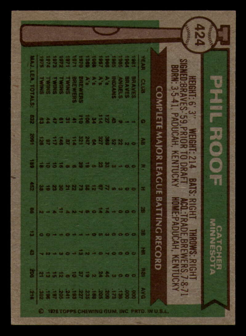 1976 Topps Baseball #391 to #450 - Complete your set - Pick your card - Picture 269 of 465