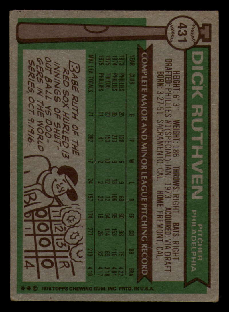 1976 Topps Baseball #391 to #450 - Complete your set - Pick your card - Picture 319 of 465