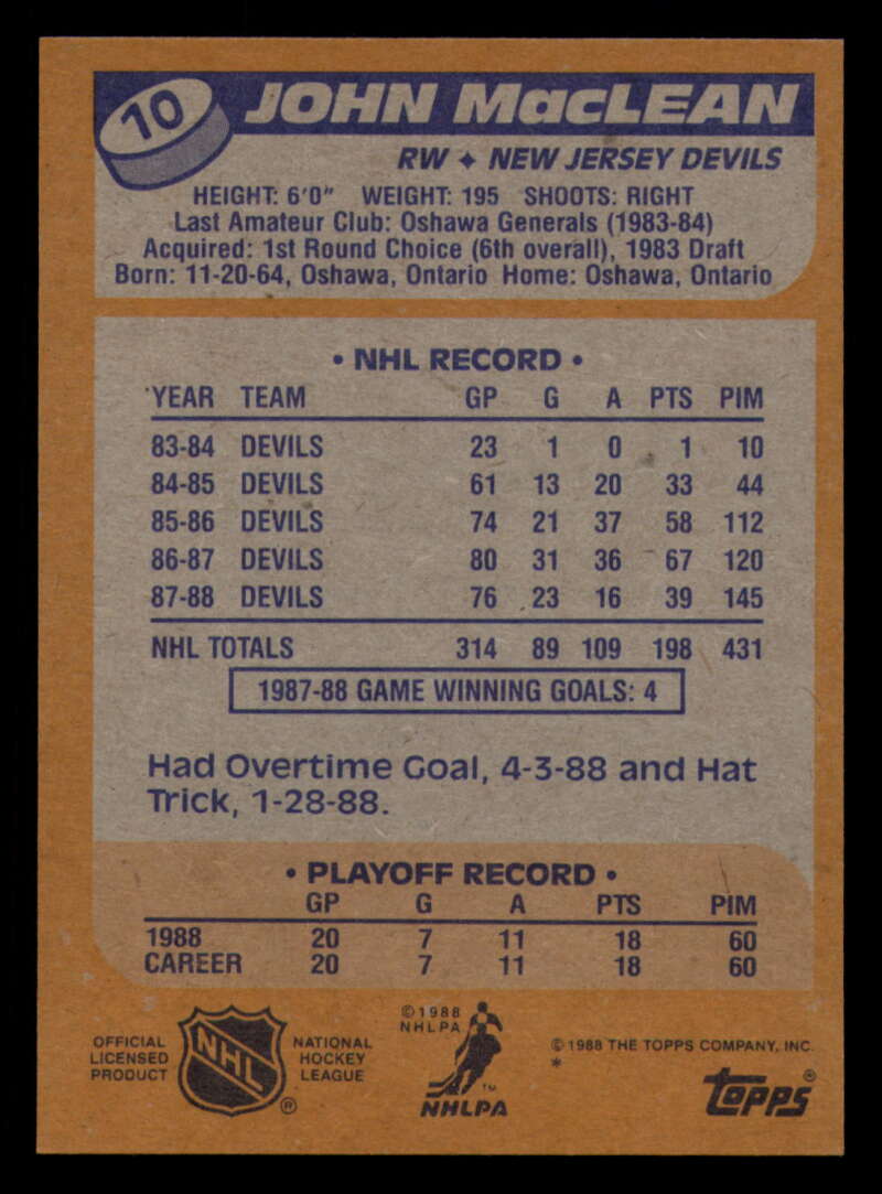 1988-89 Topps Hockey - #2 - #100 - Complete your set - Pick your card - Picture 43 of 433