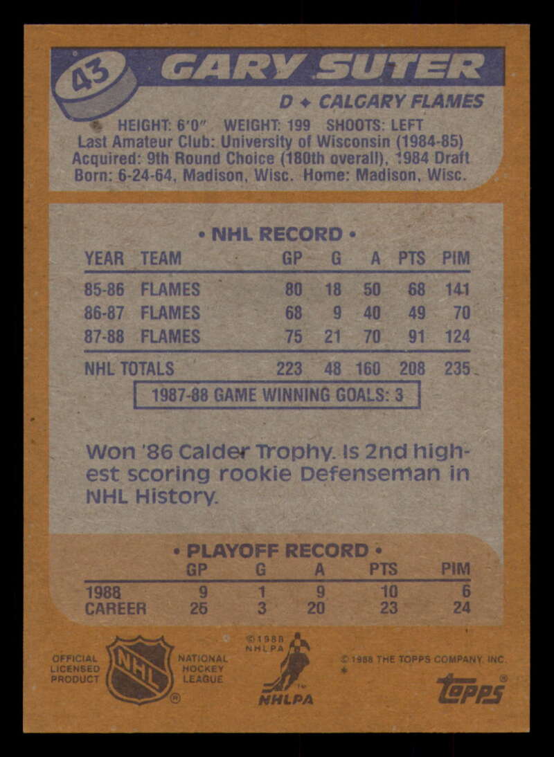 1988-89 Topps Hockey - #2 - #100 - Complete your set - Pick your card - Picture 199 of 433