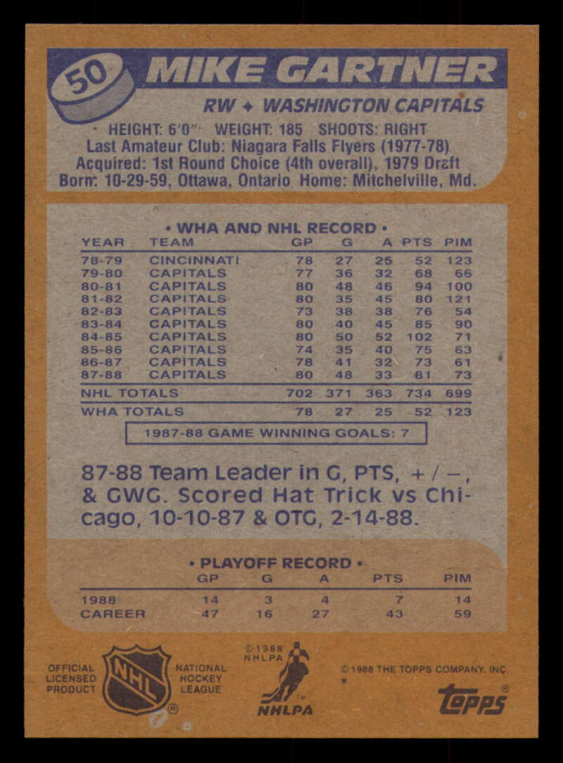 1988-89 Topps Hockey - #2 - #100 - Complete your set - Pick your card - Picture 233 of 433