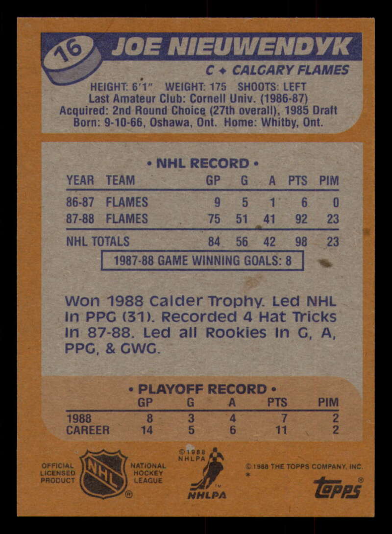 1988-89 Topps Hockey - #2 - #100 - Complete your set - Pick your card - Picture 77 of 433