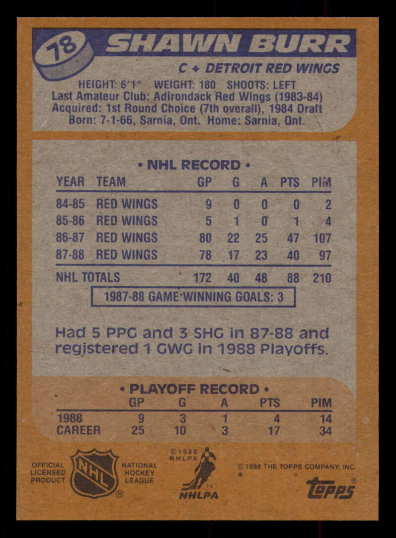 1988-89 Topps Hockey - #2 - #100 - Complete your set - Pick your card - Picture 339 of 433