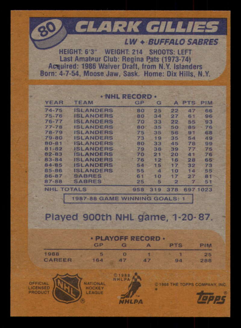 1988-89 Topps Hockey - #2 - #100 - Complete your set - Pick your card - Picture 345 of 433