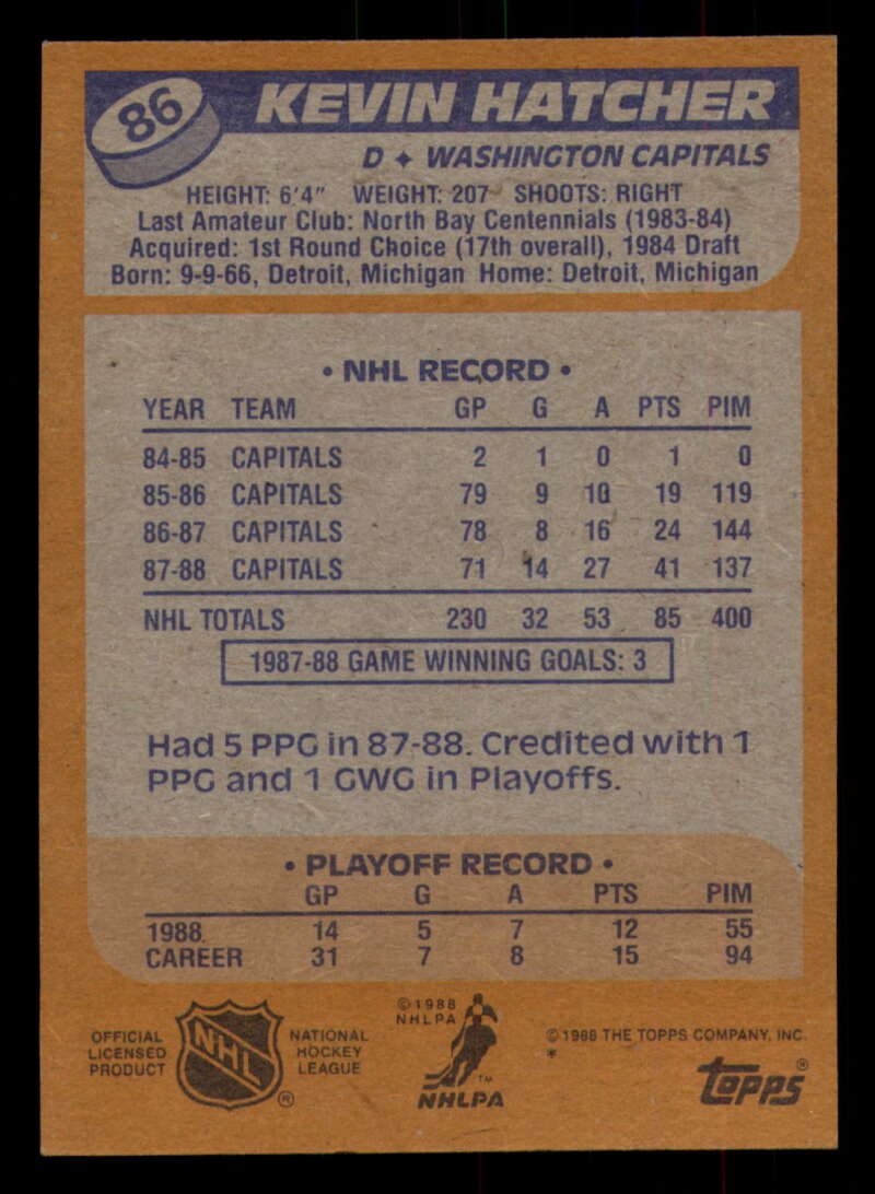 1988-89 Topps Hockey - #2 - #100 - Complete your set - Pick your card - Picture 373 of 433