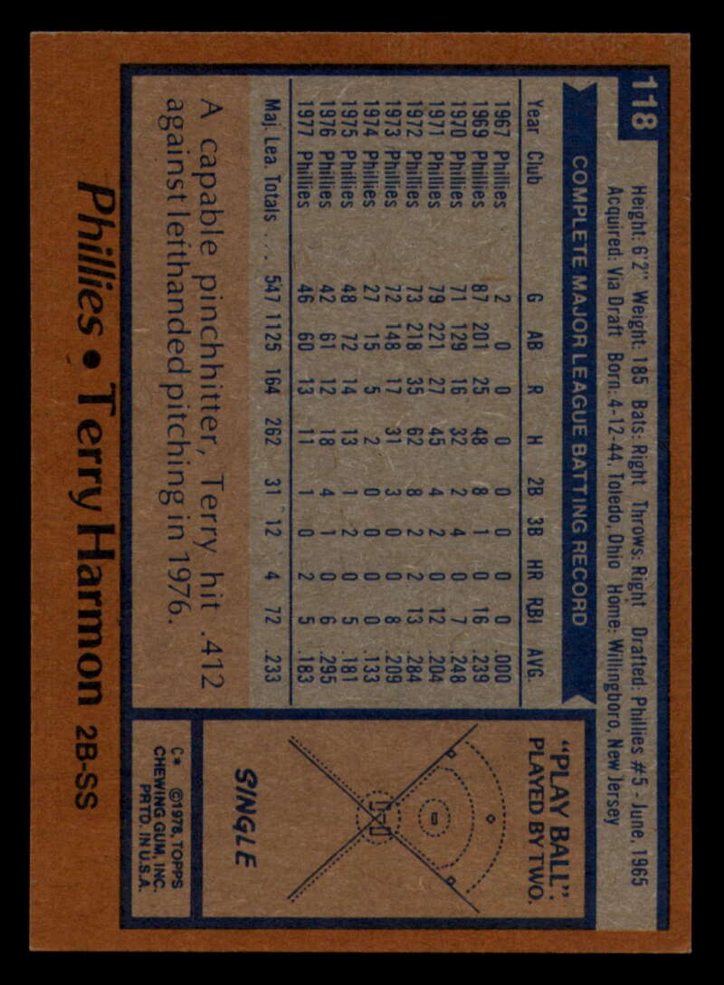 1978 Topps Baseball #111 - #160 - Complete your set - Pick your card - Picture 69 of 489
