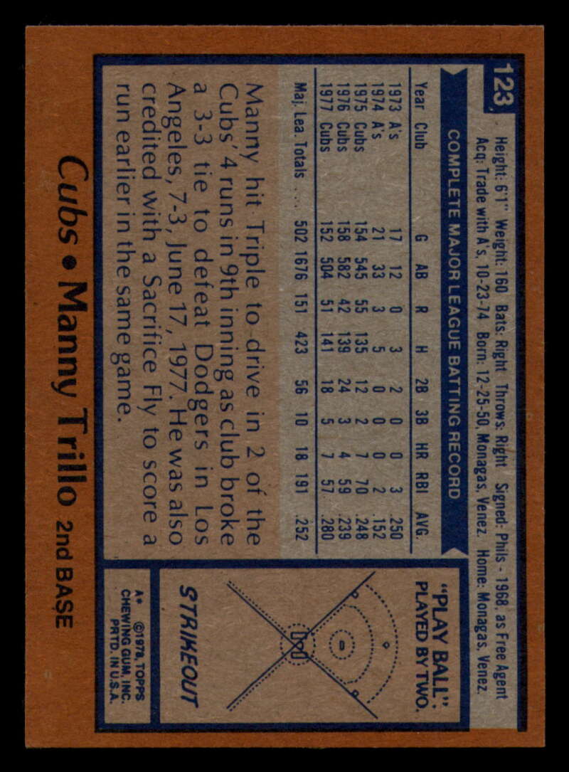 1978 Topps Baseball #111 - #160 - Complete your set - Pick your card - Picture 119 of 489