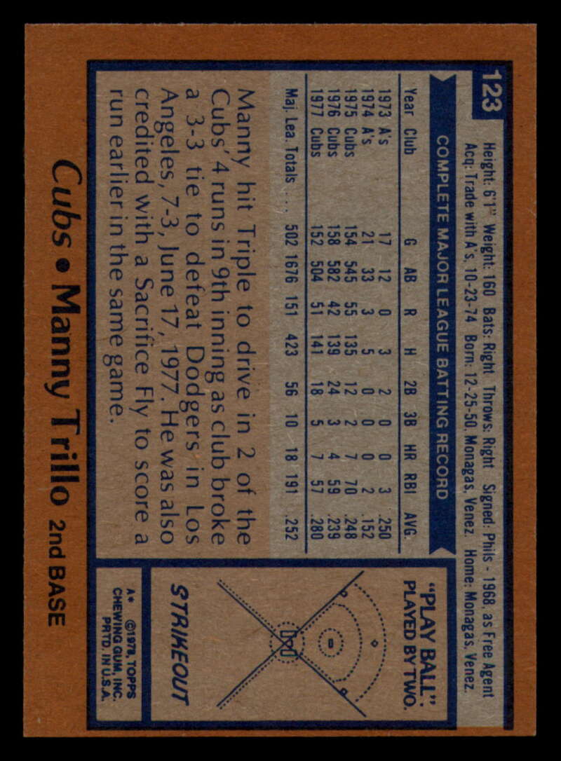 1978 Topps Baseball #111 - #160 - Complete your set - Pick your card - Picture 121 of 489