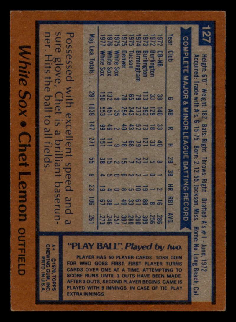 1978 Topps Baseball #111 - #160 - Complete your set - Pick your card - Picture 157 of 489