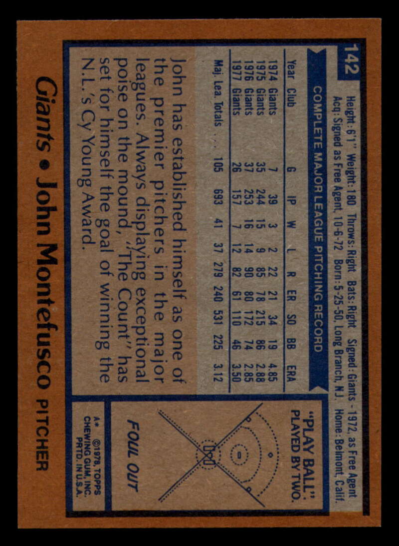 1978 Topps Baseball #111 - #160 - Complete your set - Pick your card - Picture 309 of 489