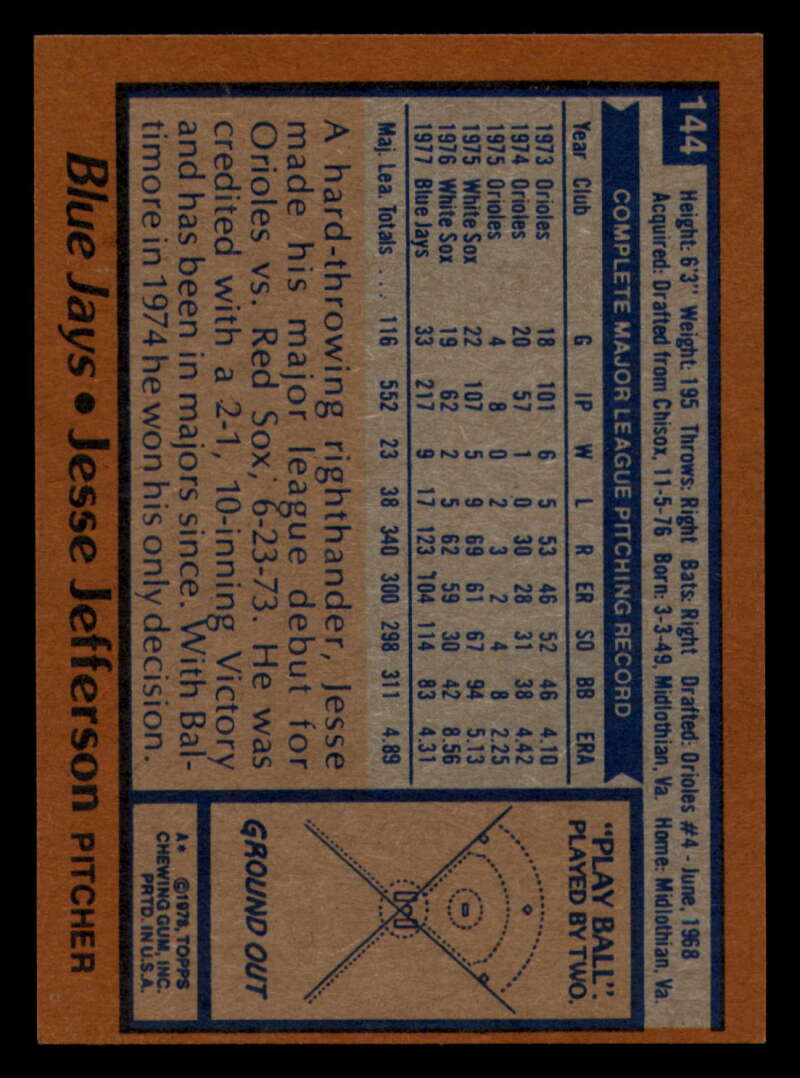 1978 Topps Baseball #111 - #160 - Complete your set - Pick your card - Picture 329 of 489