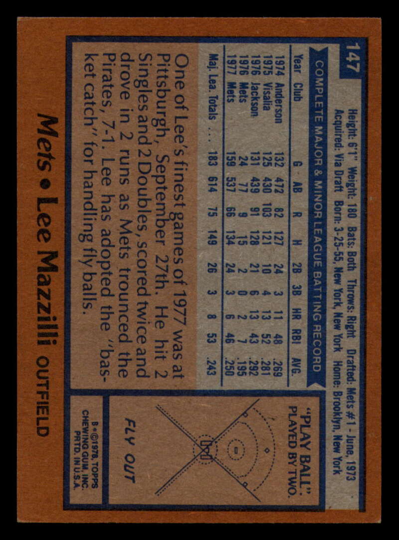 1978 Topps Baseball #111 - #160 - Complete your set - Pick your card - Picture 353 of 489