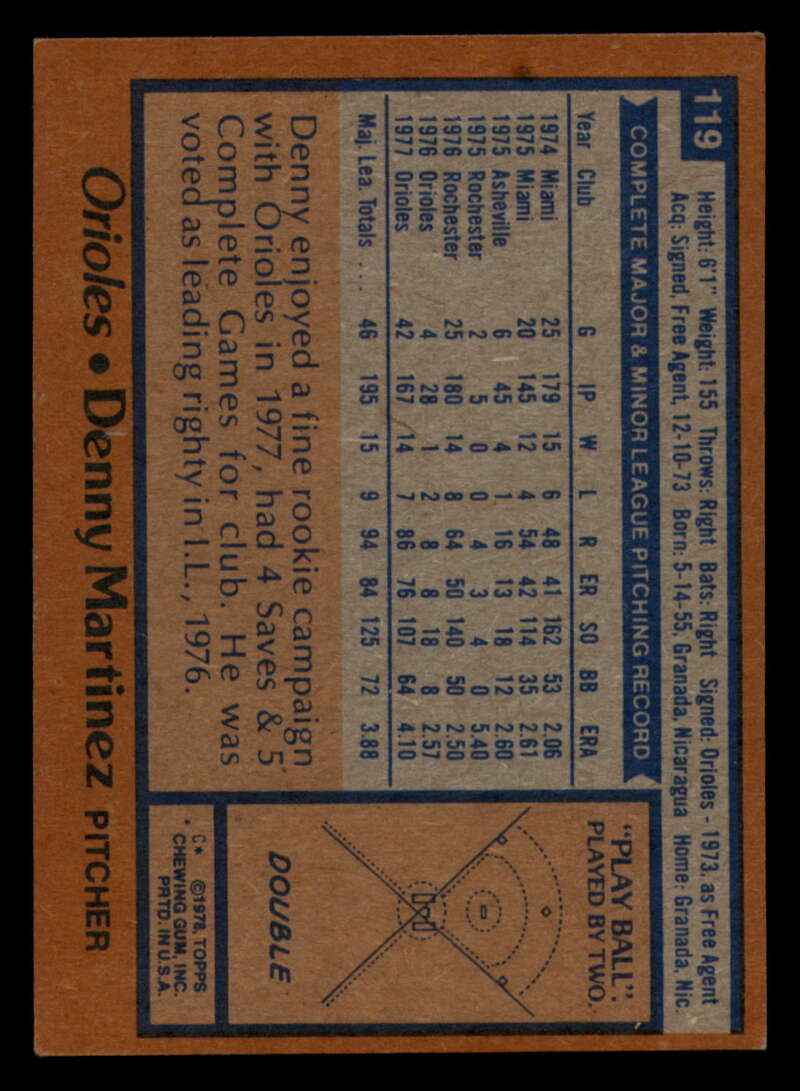 1978 Topps Baseball #111 - #160 - Complete your set - Pick your card - Picture 79 of 489