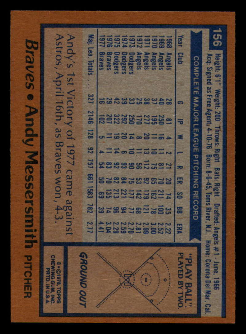 1978 Topps Baseball #111 - #160 - Complete your set - Pick your card - Picture 439 of 489