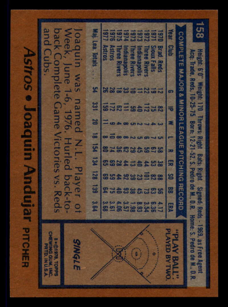 1978 Topps Baseball #111 - #160 - Complete your set - Pick your card - Picture 459 of 489
